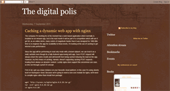 Desktop Screenshot of polis.ecafe.org
